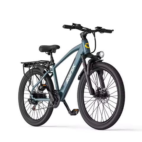 Aairsk GT300 Adult Ebike 540W Peak Motor 36V 10Ah Lithium Battery Off-Road Electric Bicycle 26*1.95" Tire City Commuting Electric Bike