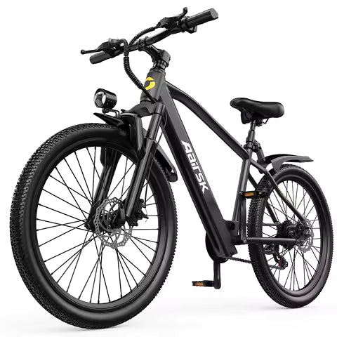 Aairsk GT300 Adult Ebike 540W Peak Motor 36V 10Ah Lithium Battery Off-Road Electric Bicycle 26*1.95" Tire City Commuting Electric Bike