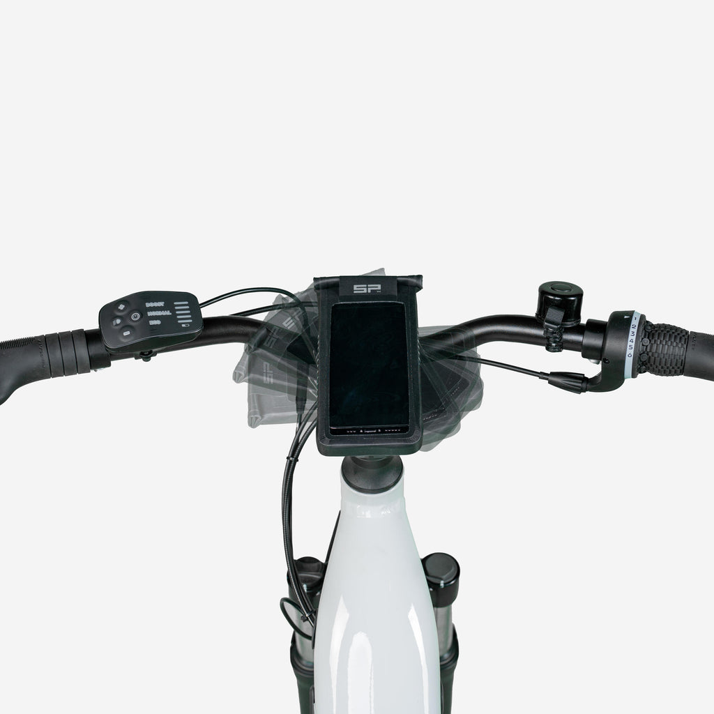 Low Frame Electric Hybrid Bike, E‑ACTV 100 (Pearl Grey)