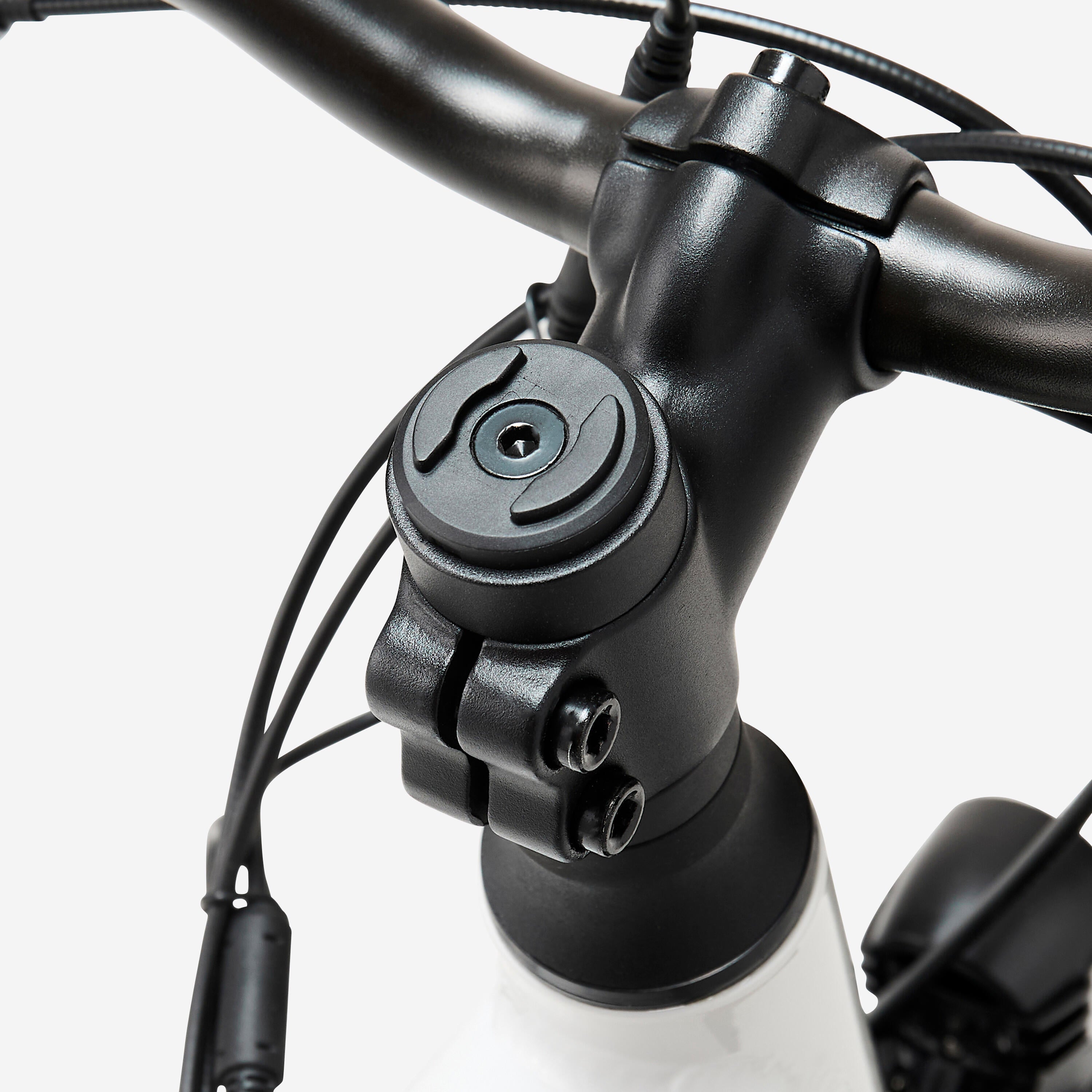 Low Frame Electric Hybrid Bike, E‑ACTV 100 (Pearl Grey)