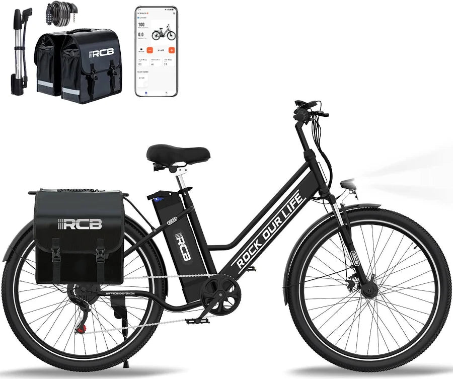 Rcb Electric City bikes Rk8s E-bikes 26" -app -36v 10.4ah